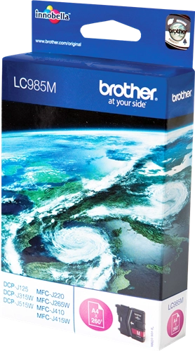 Brother LC985 Noir et couleurs
